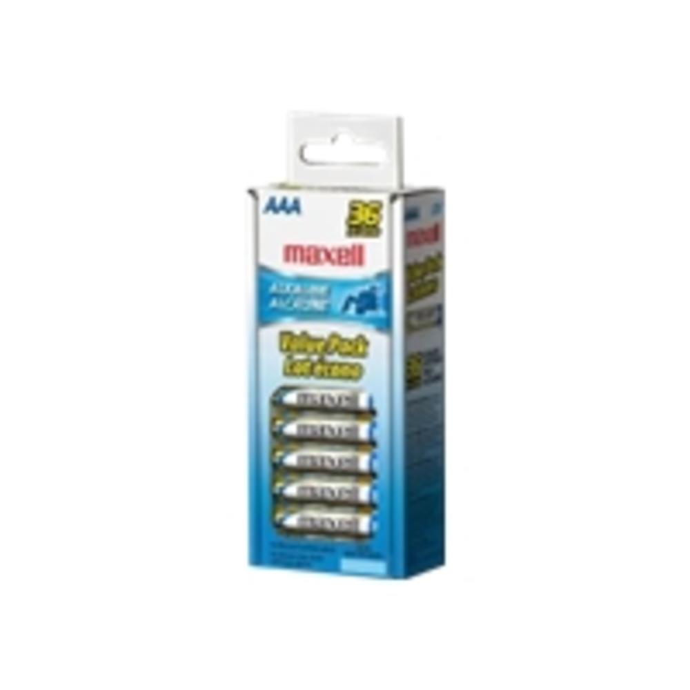 Maxell 723815 36-Pack AAA Alkaline Batteries