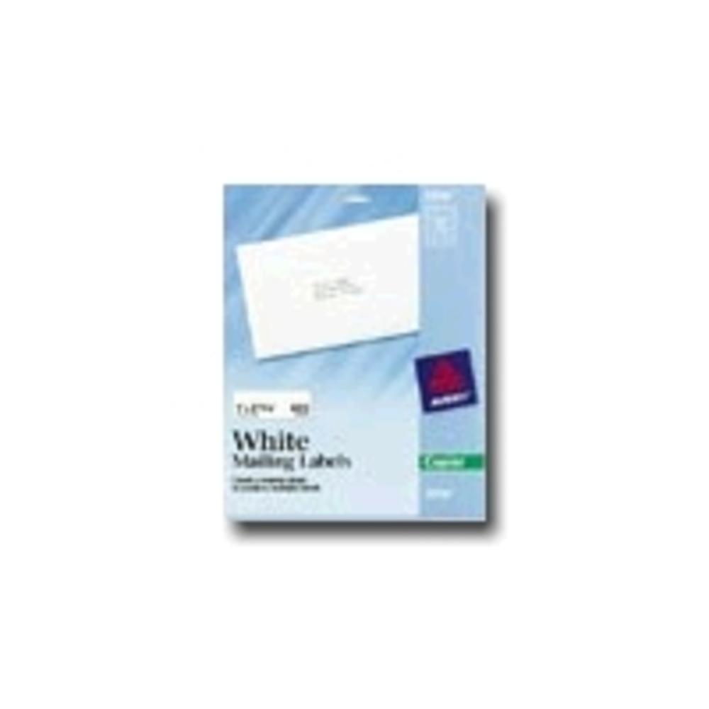 Avery AVE5334 Copier White Mailing Labels