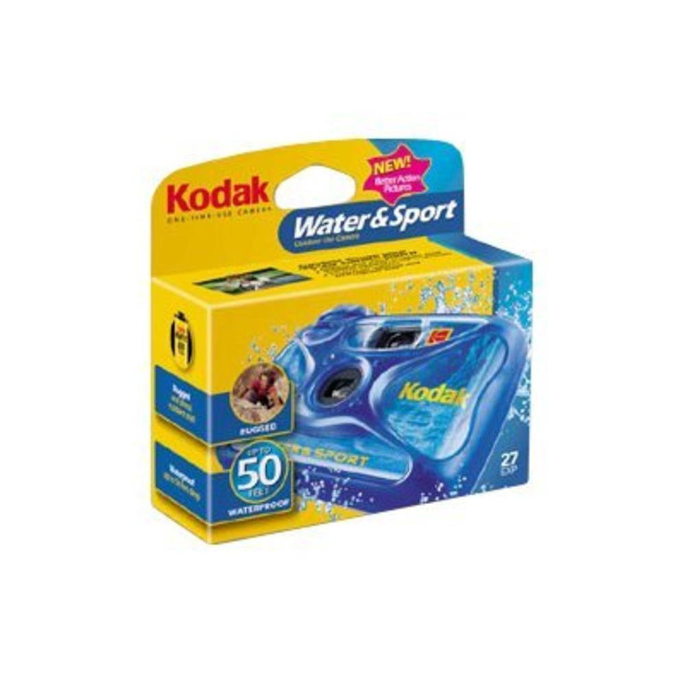 Kodak Water and Sport One-Time Use Disposable Camera (ISO-800) Waterproof (50'/15 m) 35mm - 27 Exposures