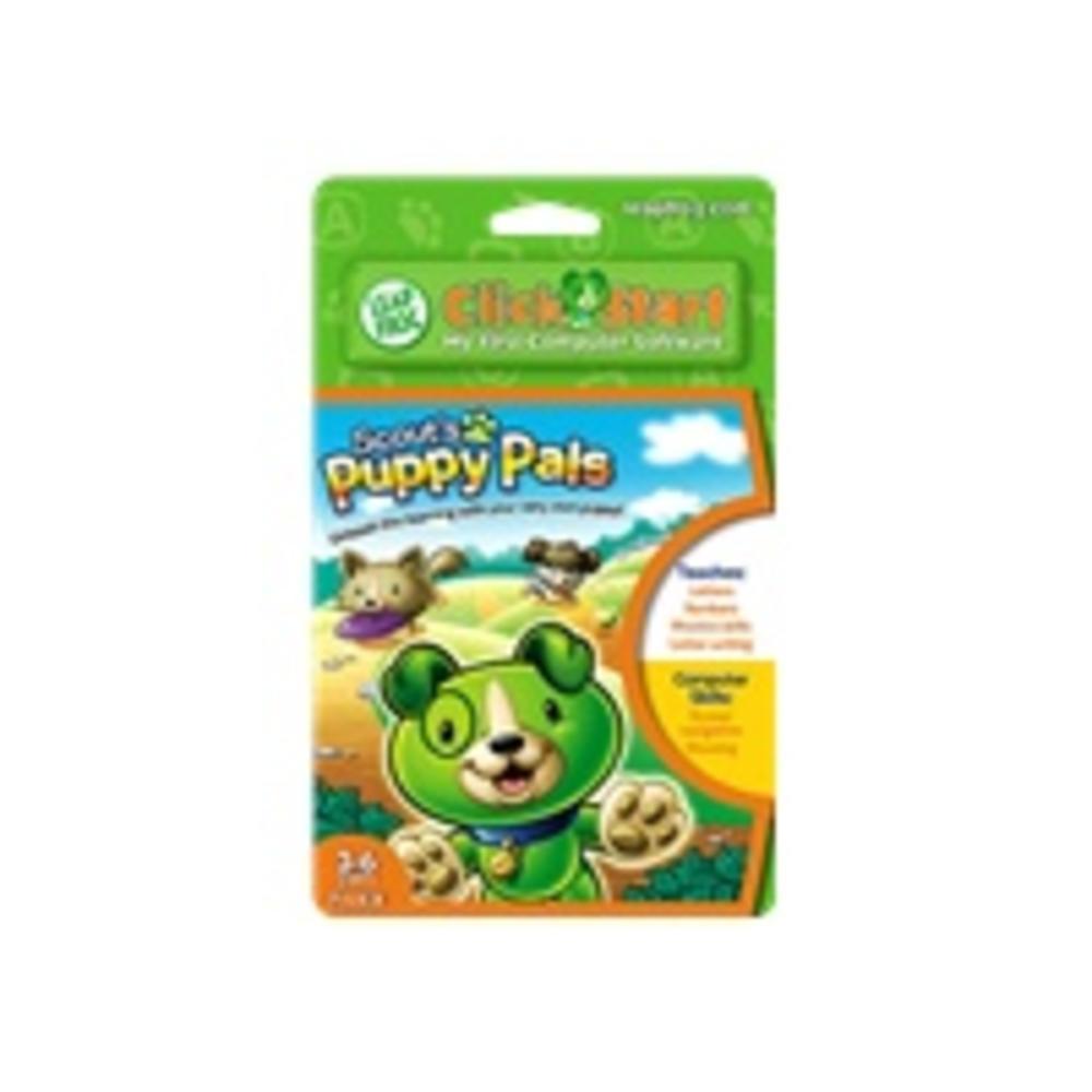 leapfrog clickstart educational software: scout's puppy pals