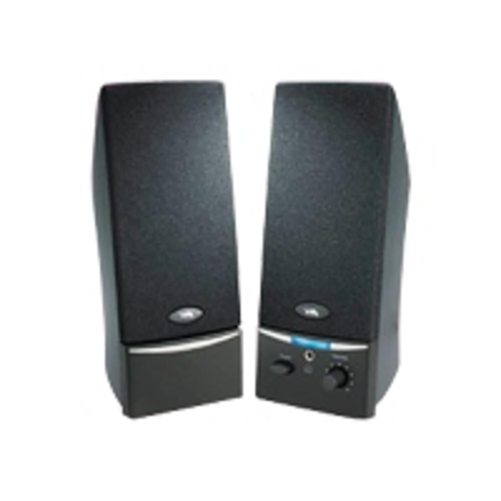 Cyber Acoustics CA-2014rb 2.0 Speaker System - 4 W RMS - Black - CYBER ACOUSTICS - CA-2014RB