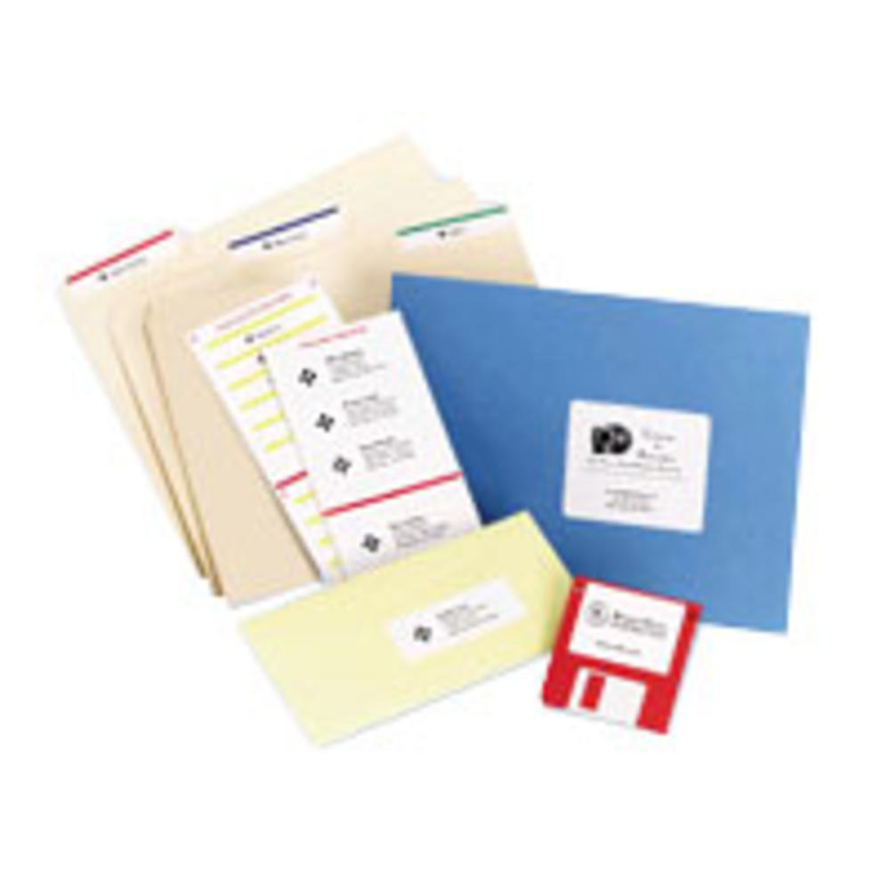 Avery AVE2160 Mini-Sheets Laser/Inkjet White Mailing Labels