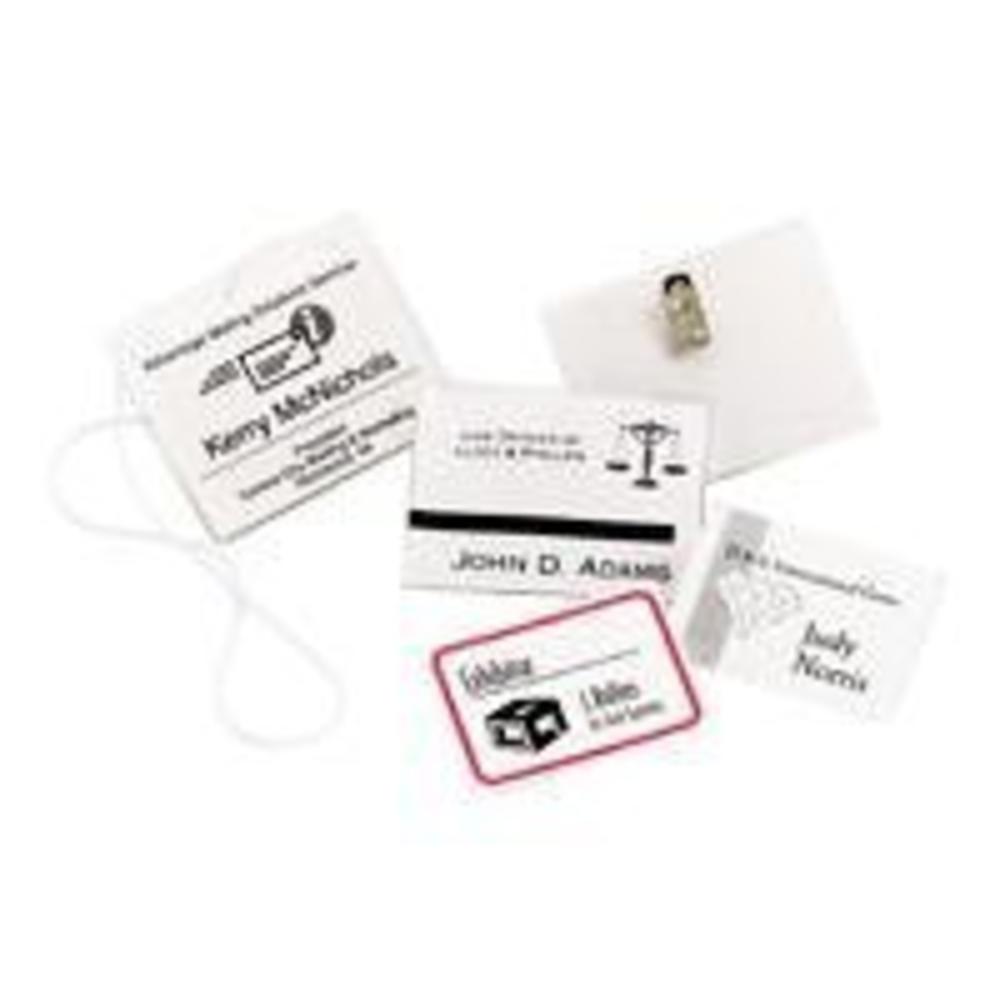 Avery AVE5392 Additional White Laser Inserts for Badge Holders