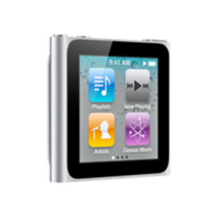 Mc526lla Apple Ipod Nano 6th Generation 16gb Silver Very Good No Retail Packaging