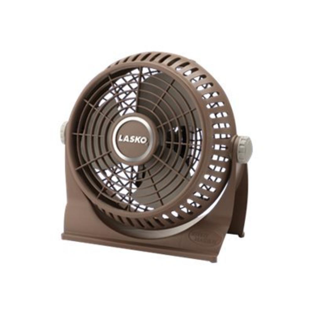 Lasko Products 505 Breeze Machine 10 In. Brown Pivoting Floor/Table Fan