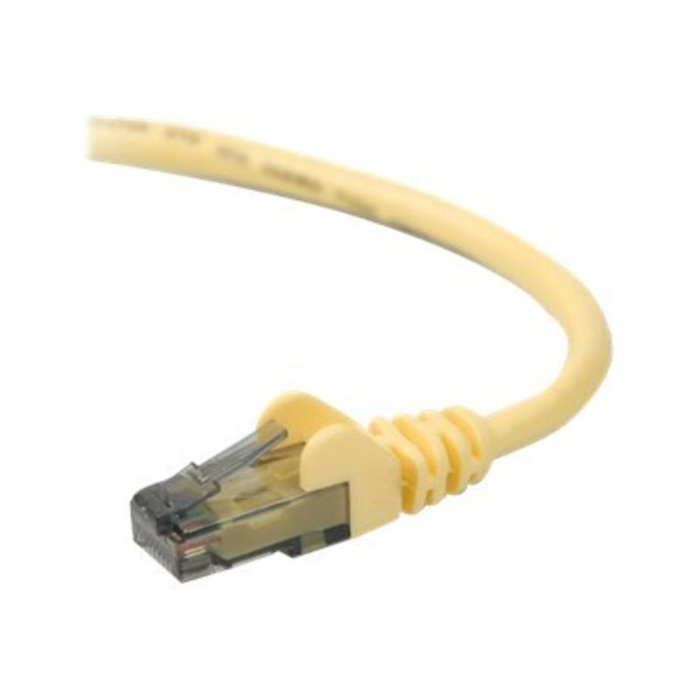 BELKIN COMPONENTS CAT6 patch cable RJ45M/RJ45M 50ft yellow A3L980-50-YLW-S