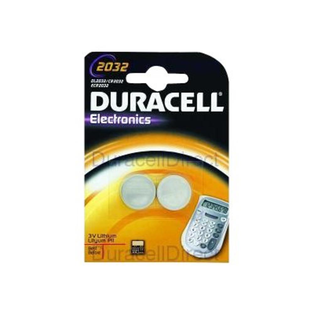 Duracell 66388  Duralock 2032 3V Lithium Batteries 2 Count