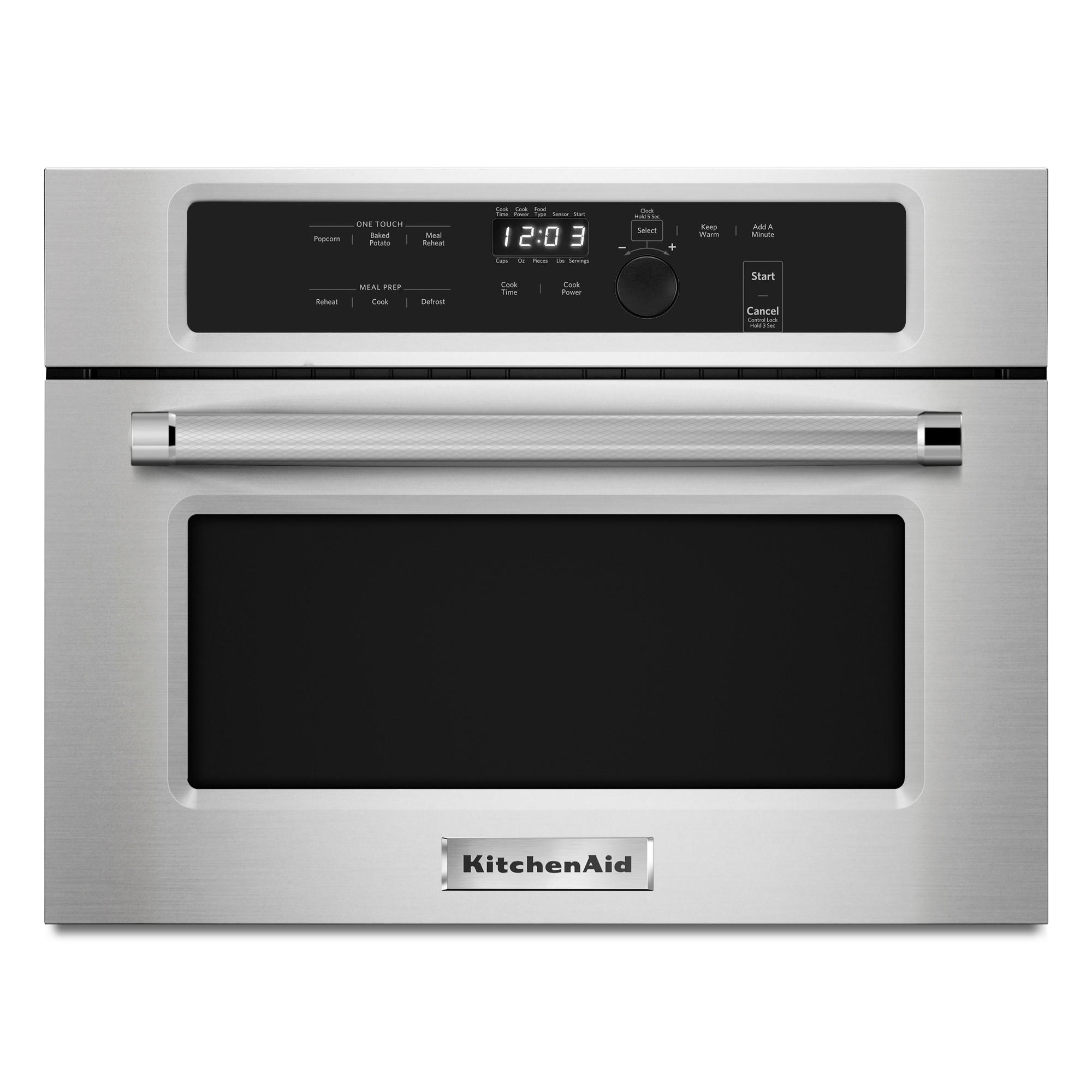 KitchenAid KMBS104ESS 24" Built-In Microwave - Stainless Steel