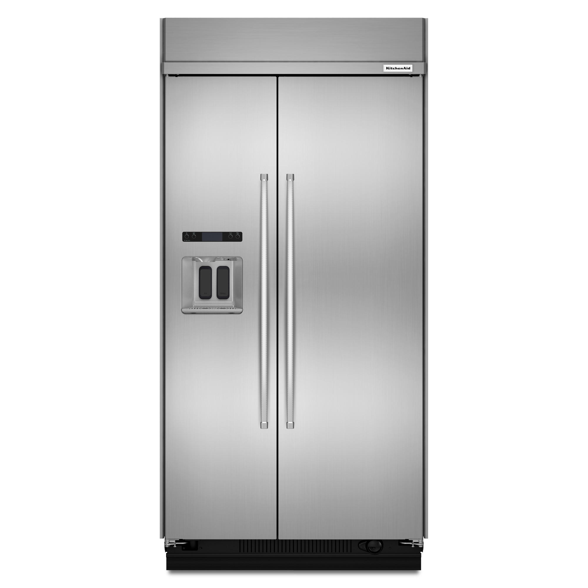 KitchenAid KBSD608ESS 29.5 cu. ft. Built-In Refrigerator - Stainless Steel