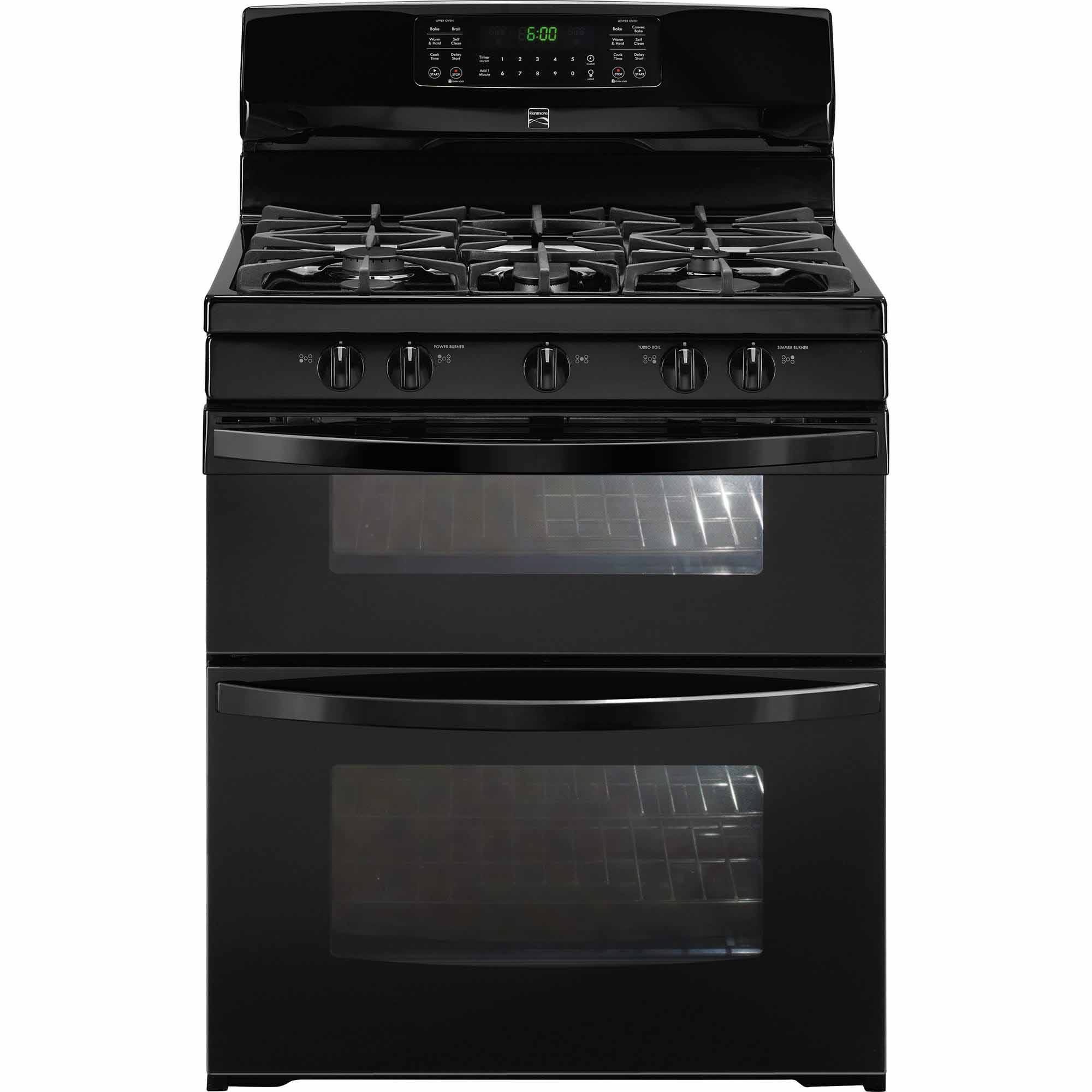 Kenmore Dishwasher Reviews >> Kenmore 78049 5.9 cu. ft. Double-Oven Gas Range - Black Kenmore Dishwasher Reviews >> Kenmore 78049 5.9 cu. ft. Double-Oven Gas Range - Black