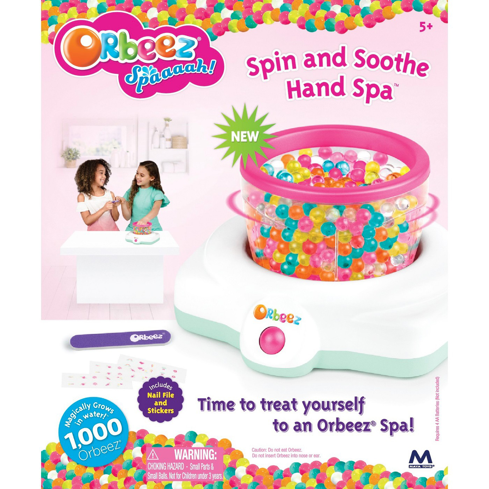 orbeez spin and soothe hand spa