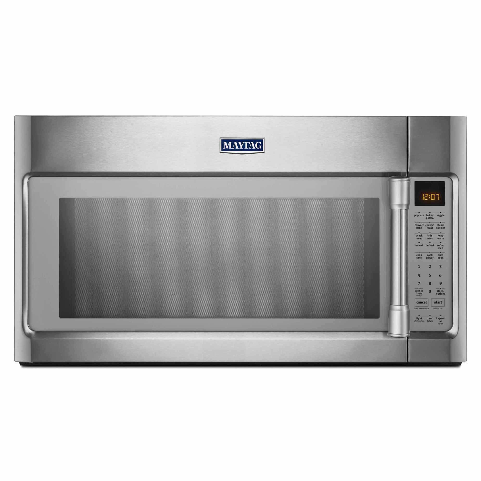Maytag MMV6190DS 1.9 cu. ft. Microwave Hood Combination w/ EvenAir Convection Stainless Steel