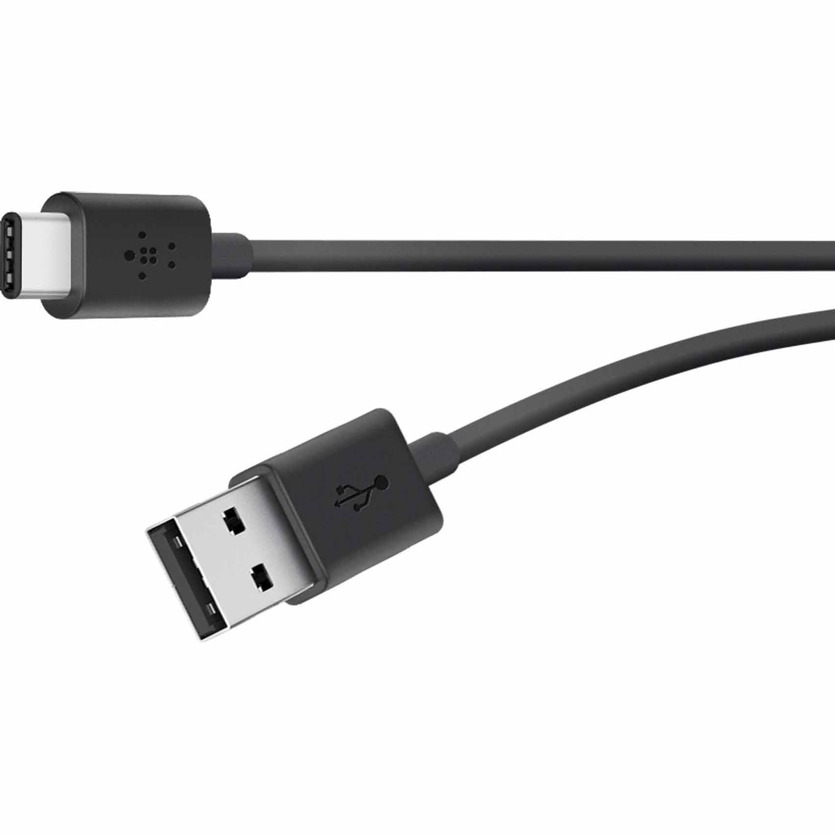 Belkin MIXIT Up 2.0 USB-A to USB-C Charge Cable, Black Belkin MIXIT Up 2.0 USB-A to USB-C Charge Cable, Black