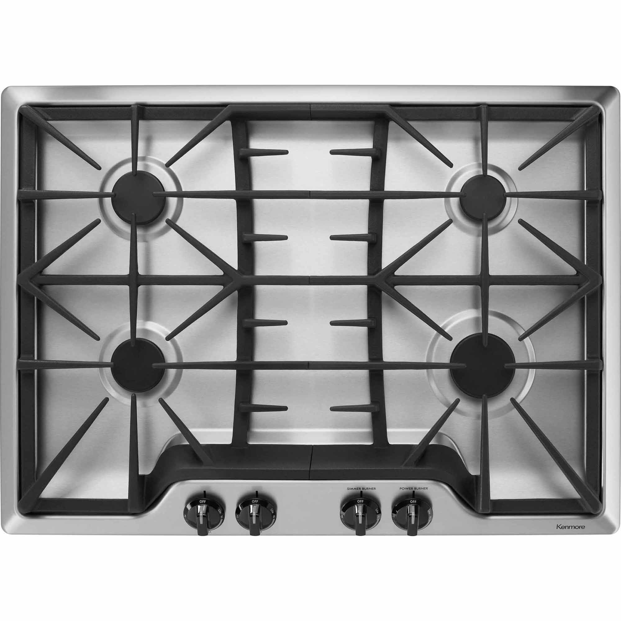 Kenmore 32533 30 Gas Cooktop Stainless Steel