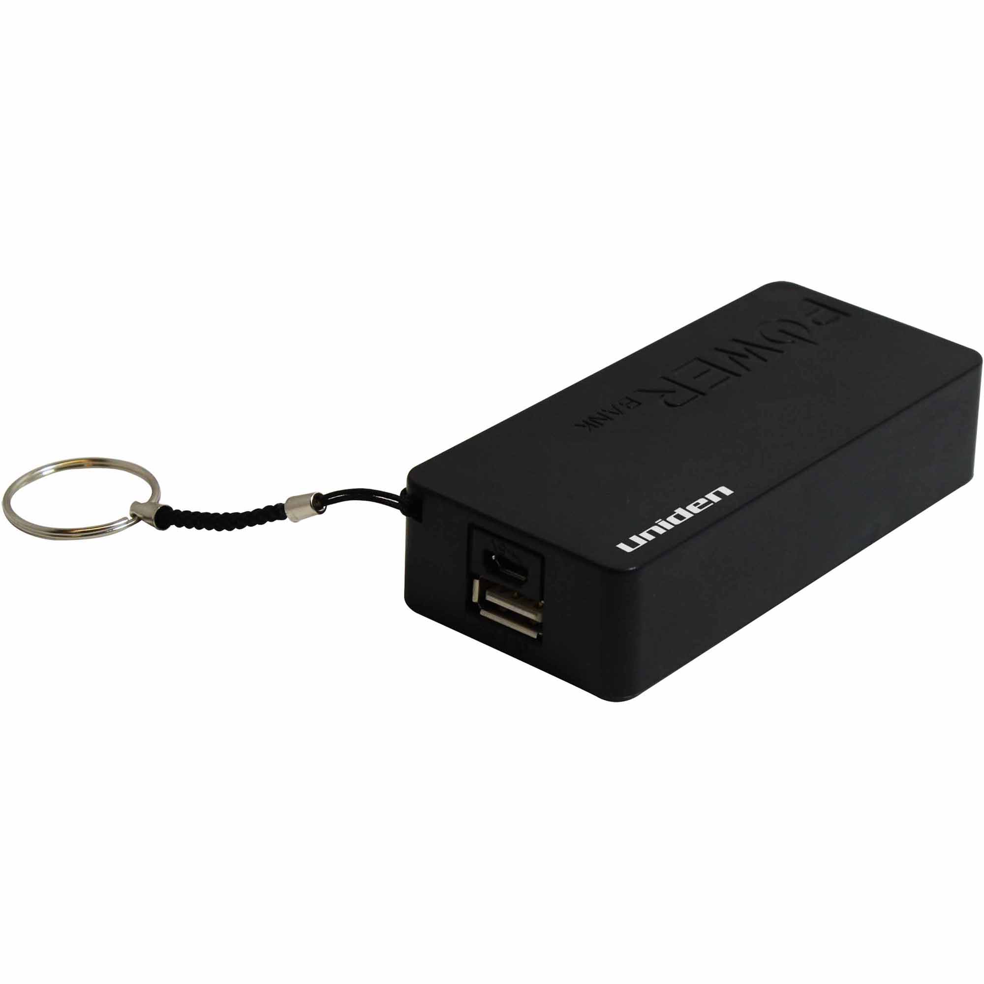 Uniden UN464 4000 mAh Power Bank Portable Charger, Black Uniden UN464 4000 mAh Power Bank Portable Charger, Black
