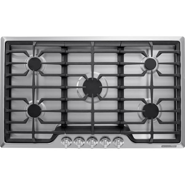 Kenmore Pro 34423 36" Gas Drop In Cooktop - Stainless Steel (Silver)