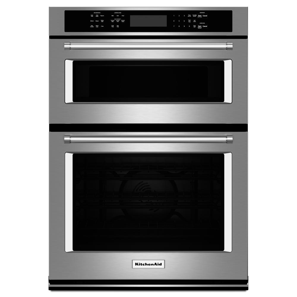 KitchenAid KOCE507ESS  27" Double Wall Oven w/Even-Heat&#8482; True Convection - Stainless Steel