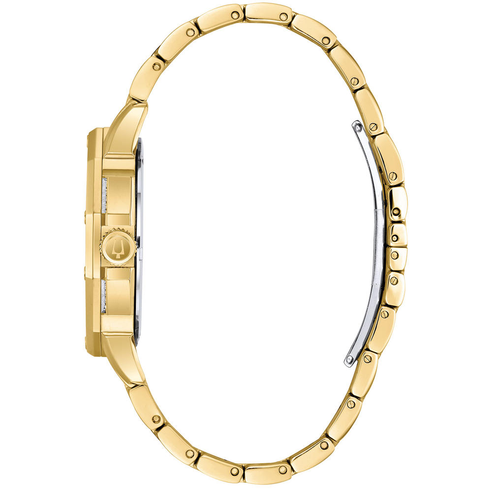 Bulova Men's Crystal Multi-function Bracelet Watch