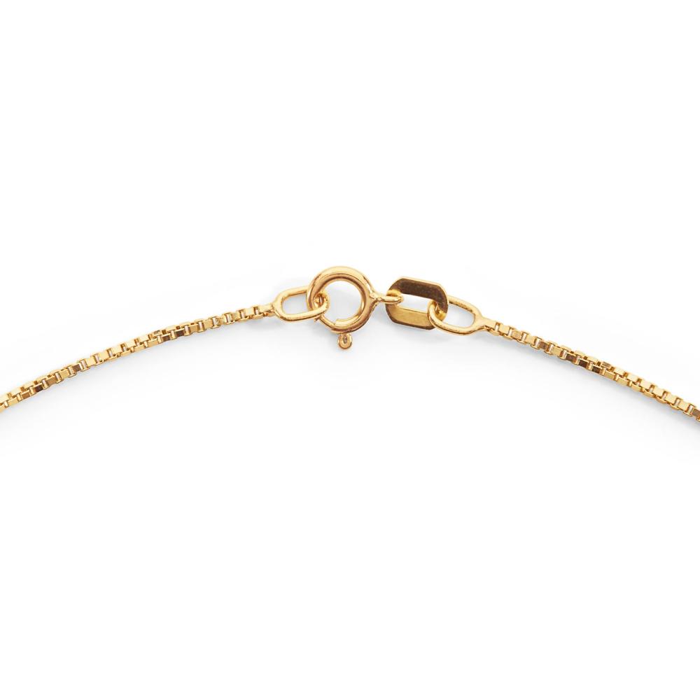 10K Yellow Gold Box Chain Necklace