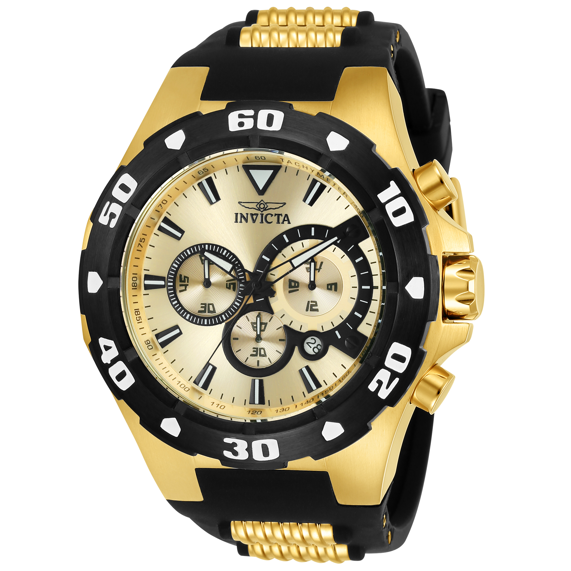 Invicta Men's Pro Driver 52mm Stainless Steel Watch