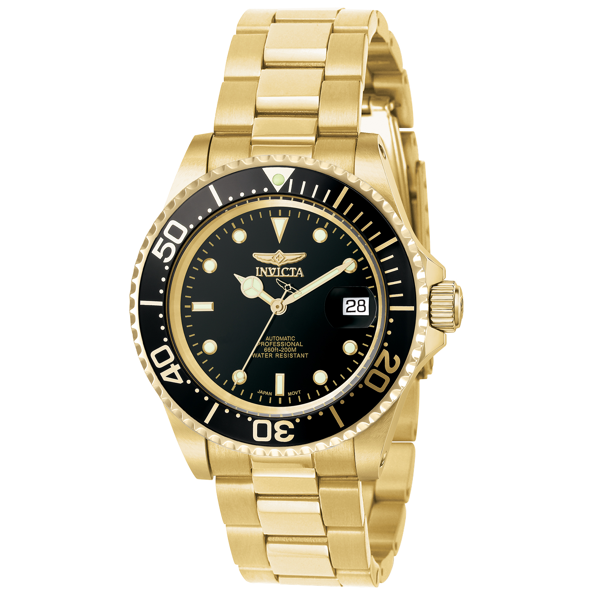 Invicta diver gold Sale
