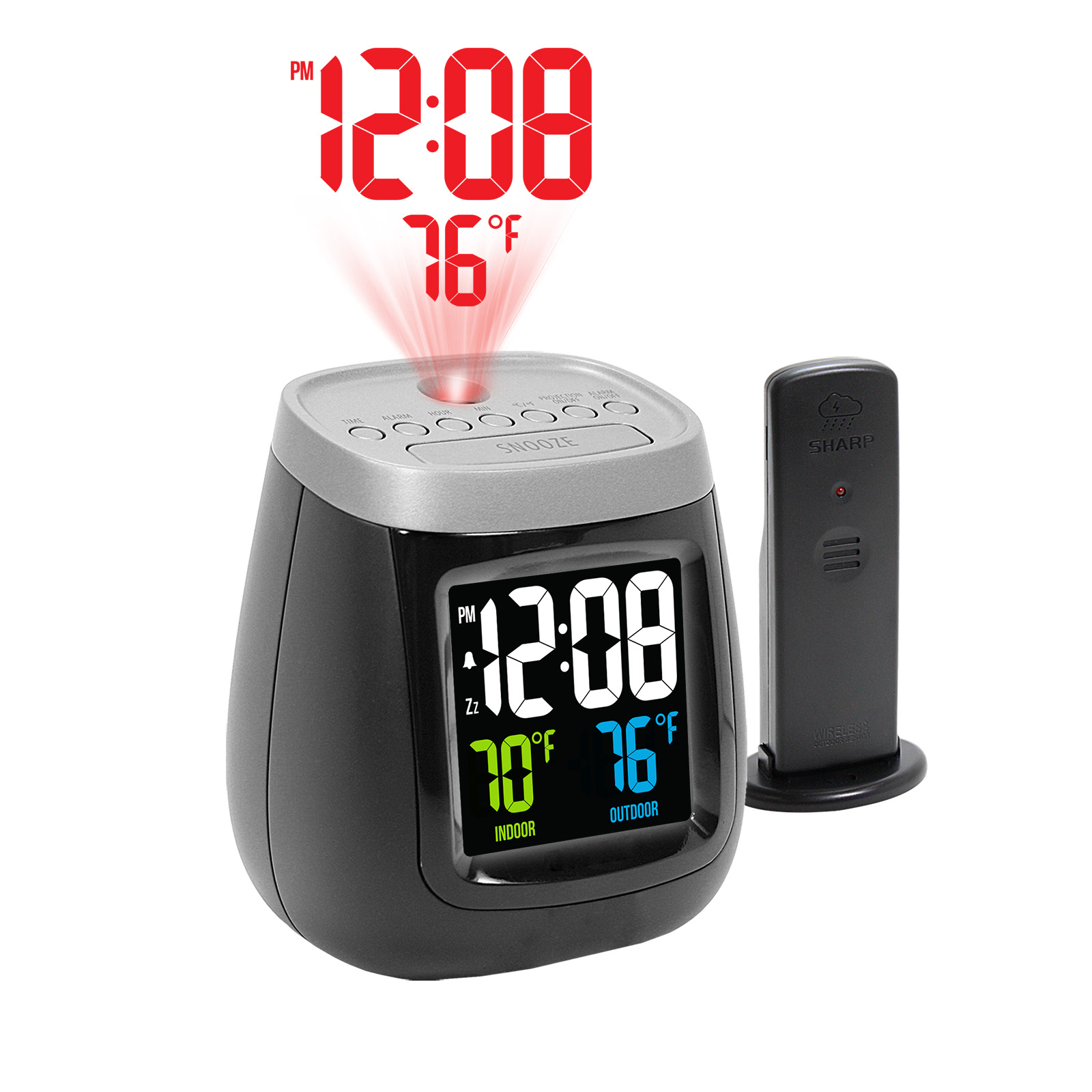 Sharp SPC524 Projection Alarm Clock