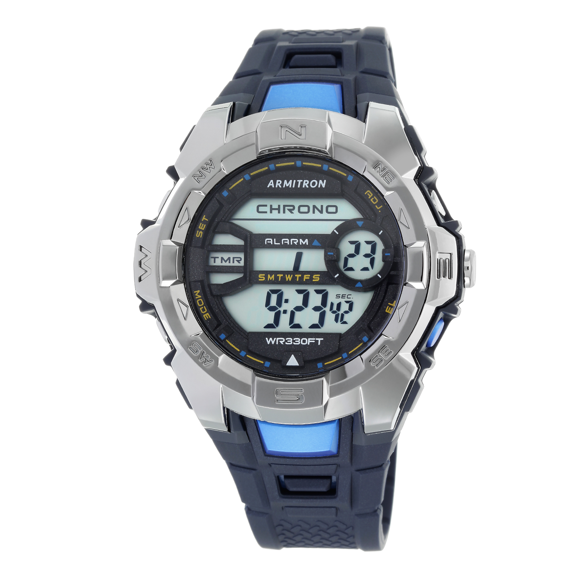 Armitron Men's Navy Chronograph Sport Watch, Blue Armitron Men's Navy Chronograph Sport Watch, Blue