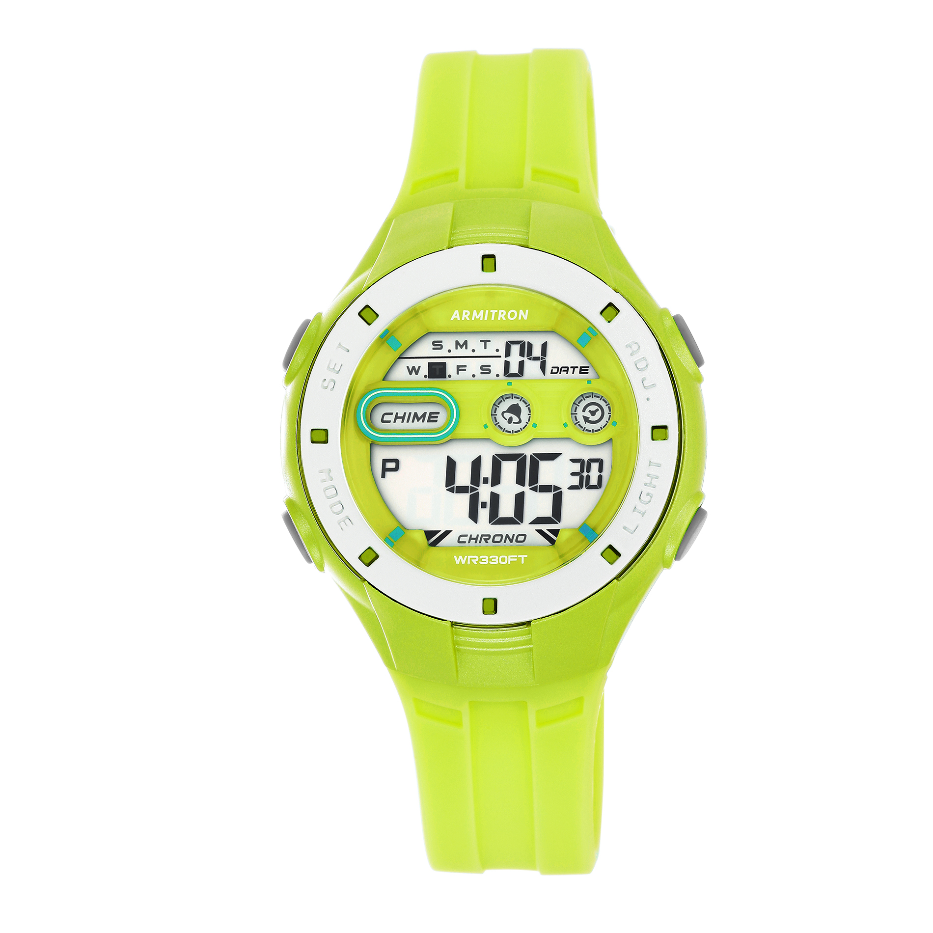 Armitron Ladies Lime Green Digital Strap Watch Armitron Ladies Lime Green Digital Strap Watch