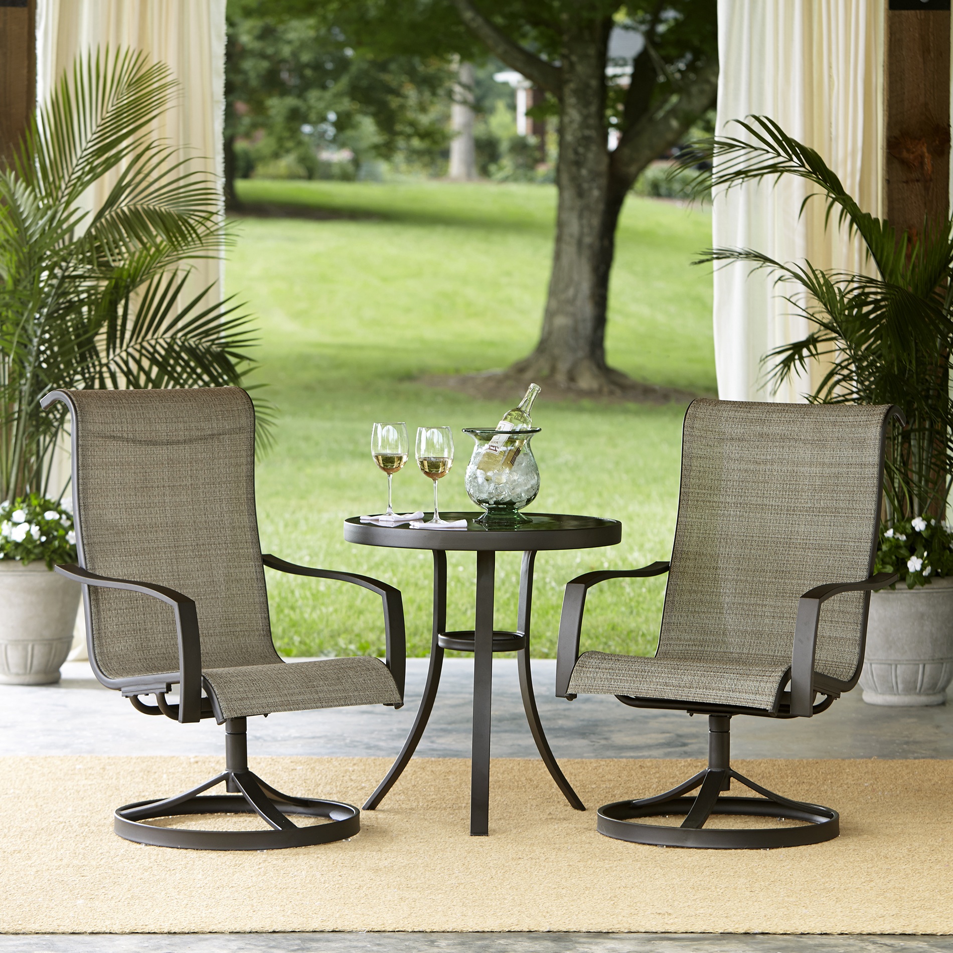Garden Oasis Providence 3pcs Bistro Set - Limited ... Garden Oasis Providence 3pcs Bistro Set - Limited ... on Living Spaces Patio Set id=25773