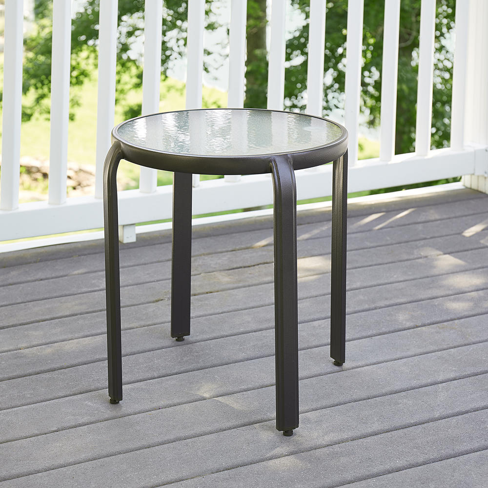 Garden Oasis Harrison Round Stacking Side Table
