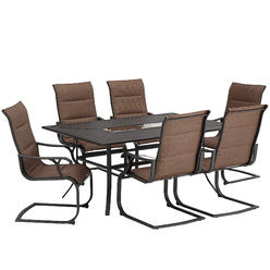 Sutton Rowe Riverton 7pc Outdoor Dining Set Only 379 99 Edealinfo Com