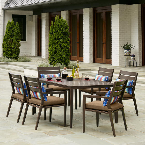 Sutton Rowe Sc K 137e 7 Willsonville 7 Piece Dining Set Limited Availability American Freight Sears Outlet