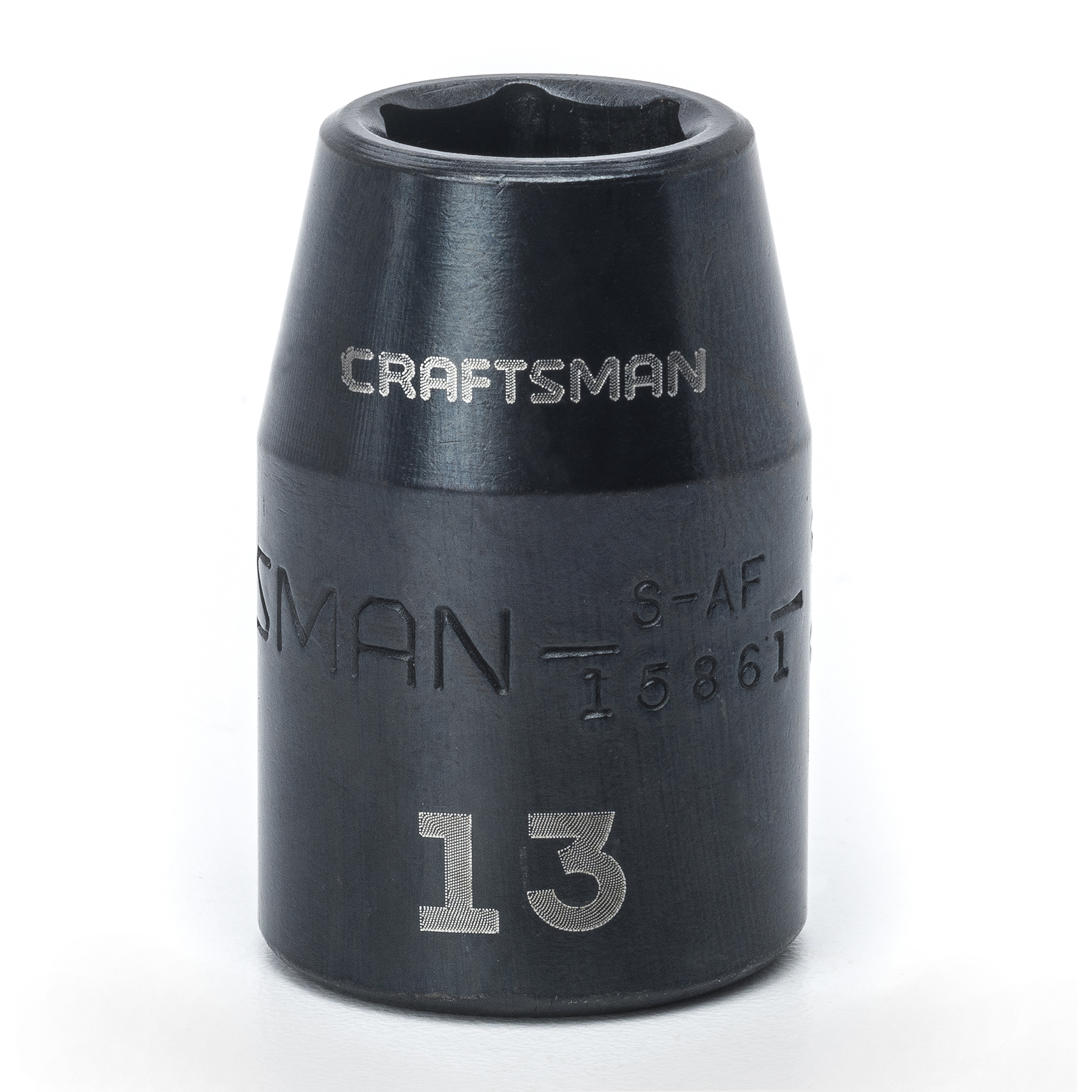 Craftsman 13mm, 6 pt. 1/2 in. Drive, Easy-To-Read Impact Socket