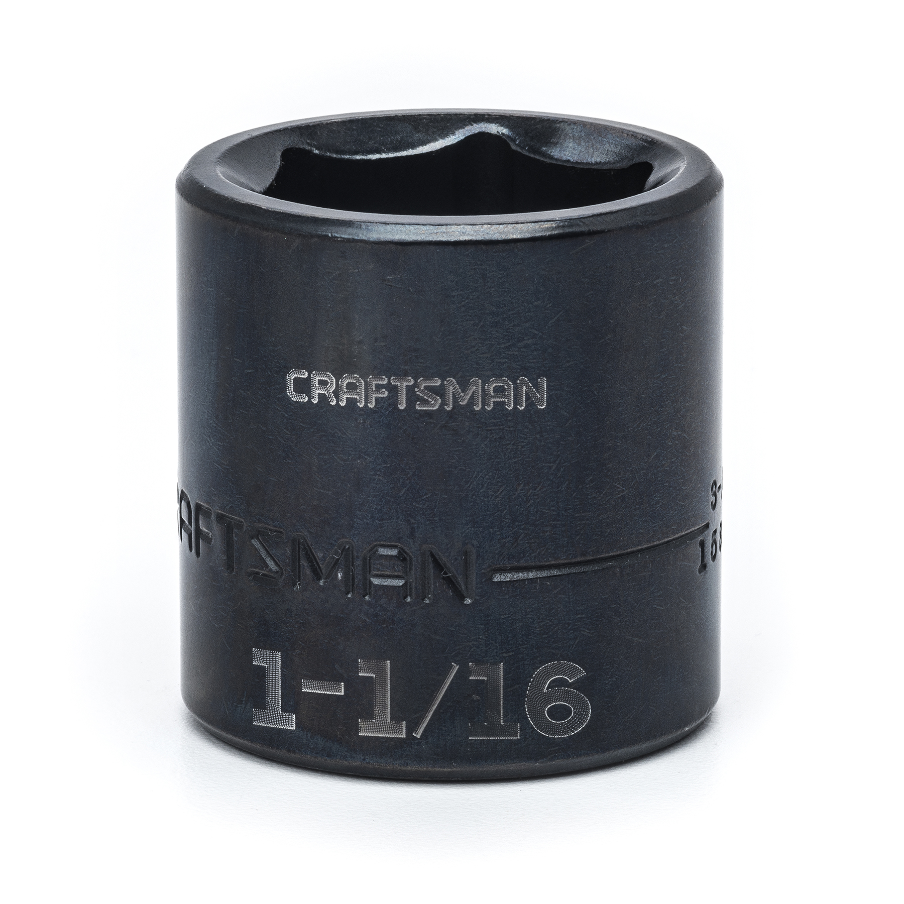 Craftsman 1 1/16 in., 6 pt. 1/2 in. Drive, Easy-To-Read Impact Socket