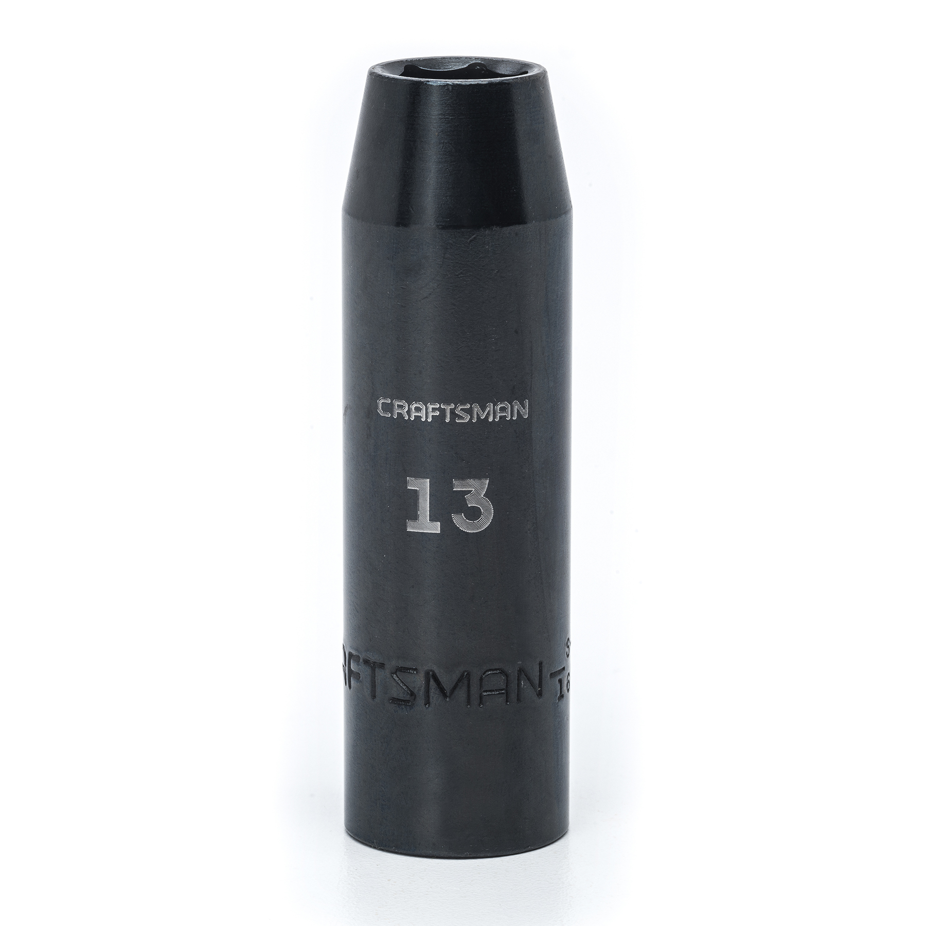 Craftsman 13mm, 6 pt. 1/2 in. Drive, Deep Easy-To-Read Impact Socket