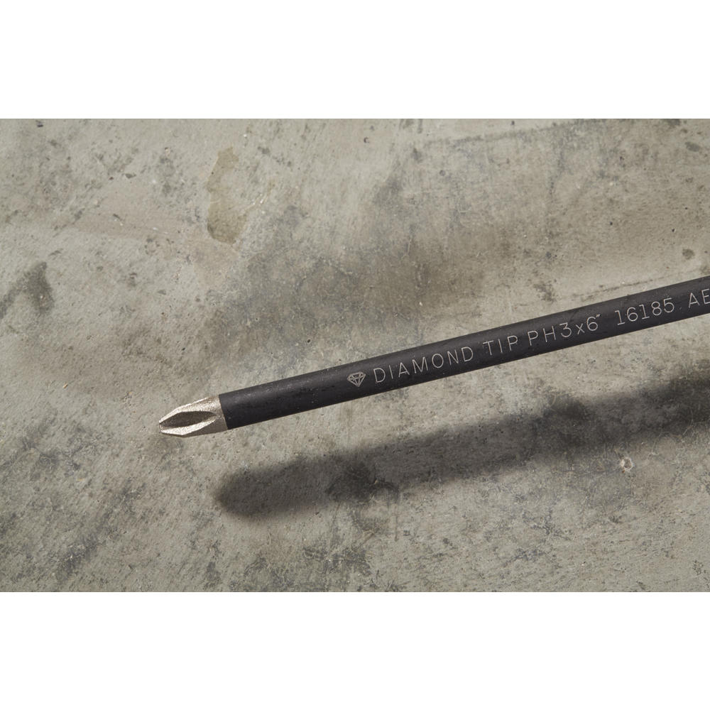 Craftsman 6Piece Extreme Grip Diamond Tip Screwdriver Set