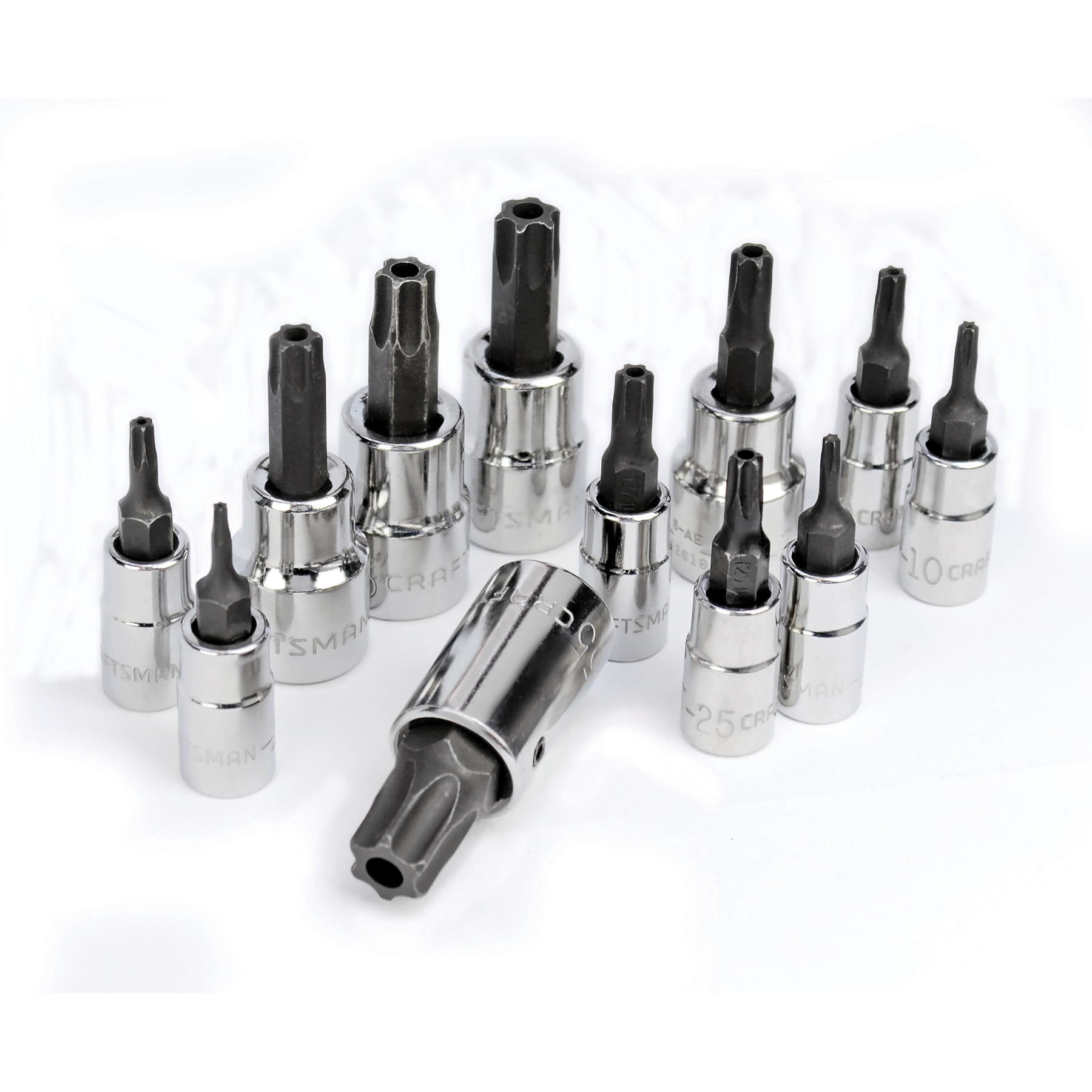 Craftsman 12 Pc. 1/4" & 3/8" DRIVE TORX TAMPER SOCKET SET Shop Your
