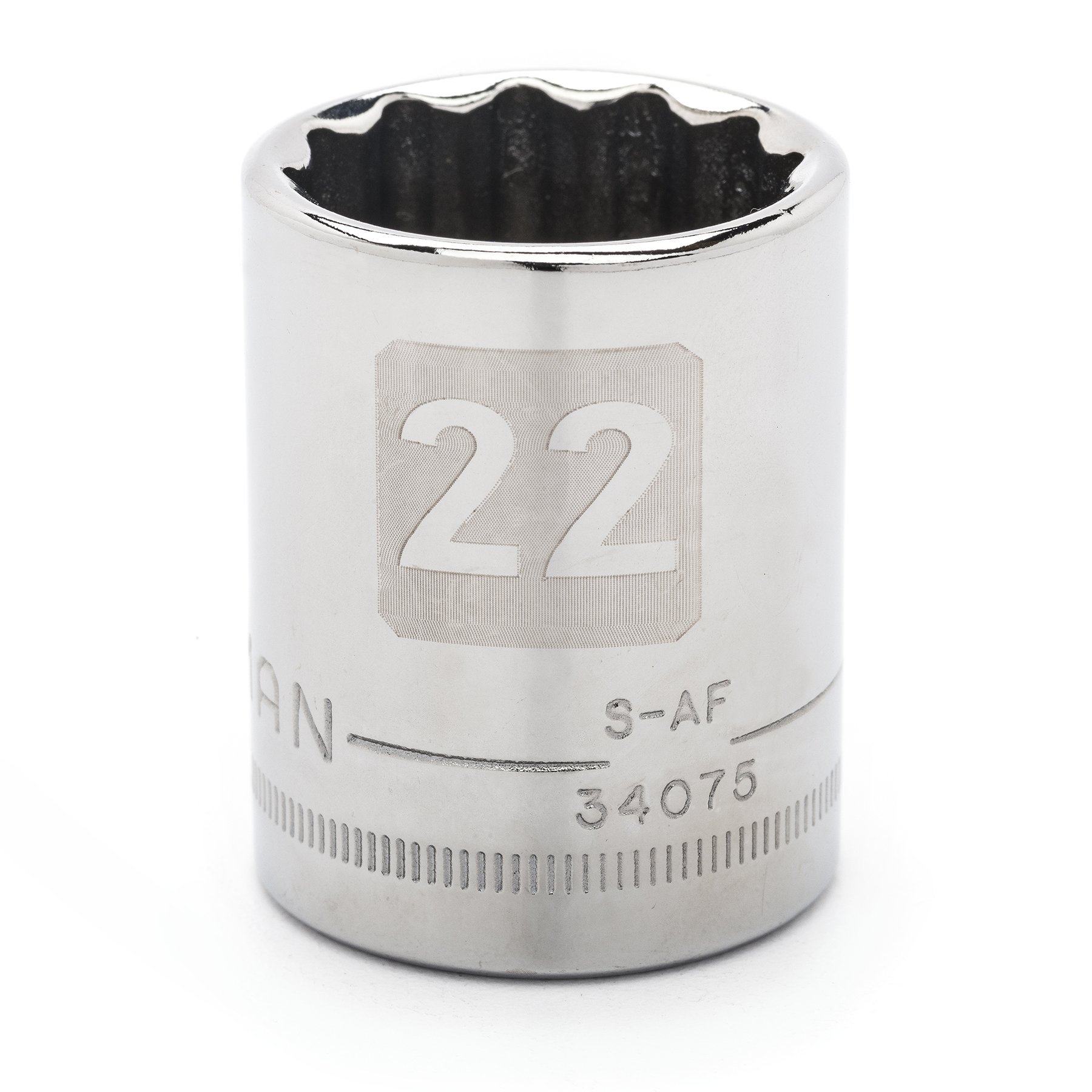 Craftsman 22mm x 1/2" Drive 12 pt. Easy-to-Read Socket