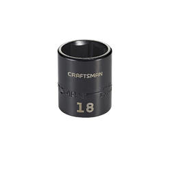 Craftsman 3/8" Drive 18mm Impact Socket, 6pt