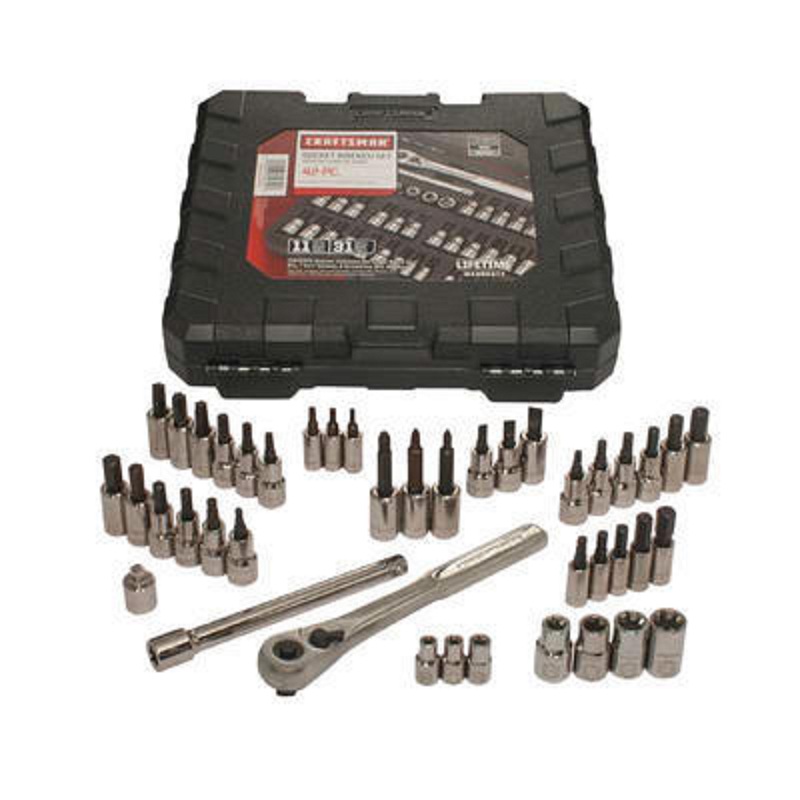 Craftsman 42 pc. 1/4" & 3/8" Bit & Torx Socket Wrench Set