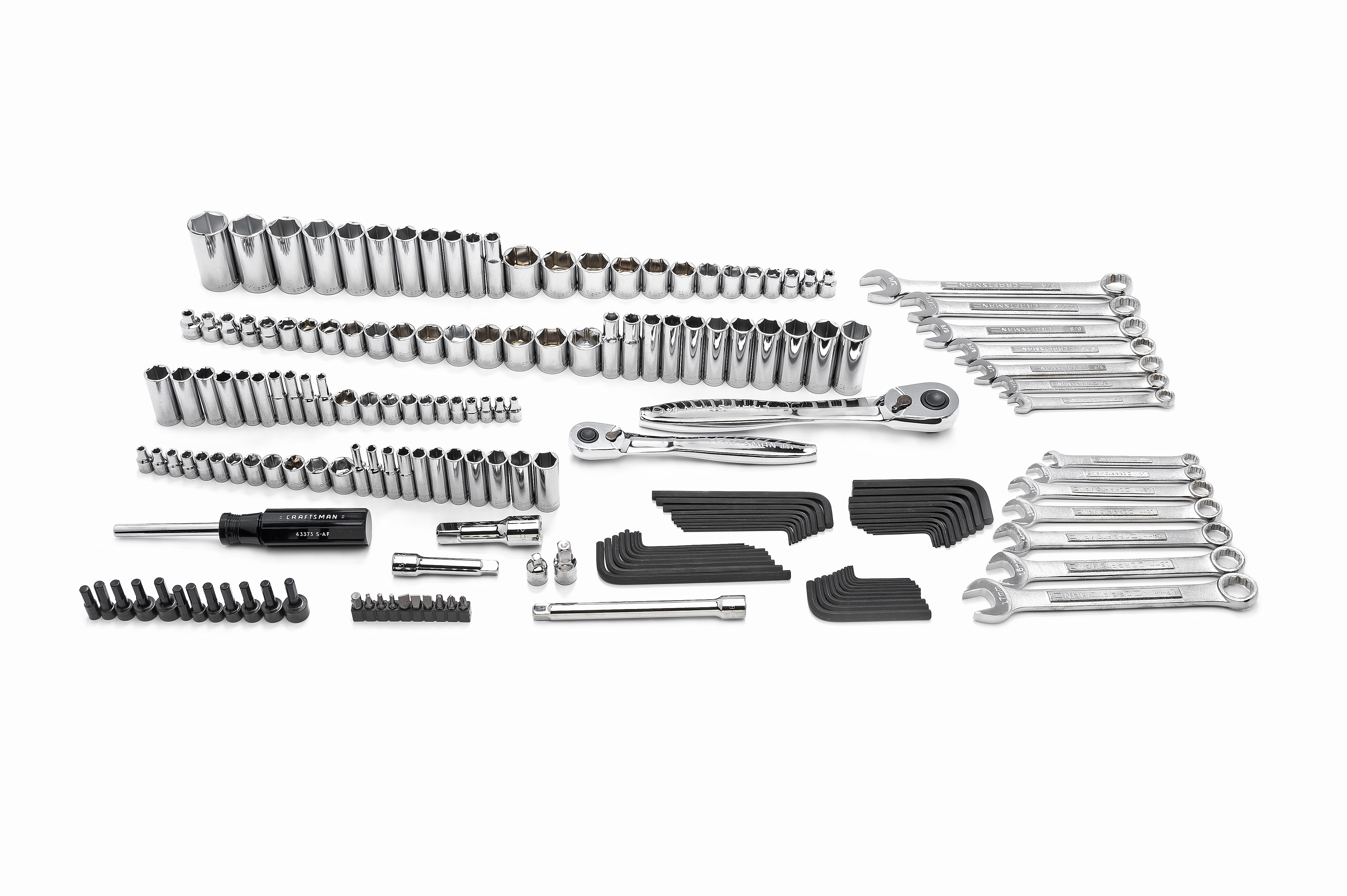 Craftsman 202 pc. Mechanic's Tool Set with 84T Ratchets