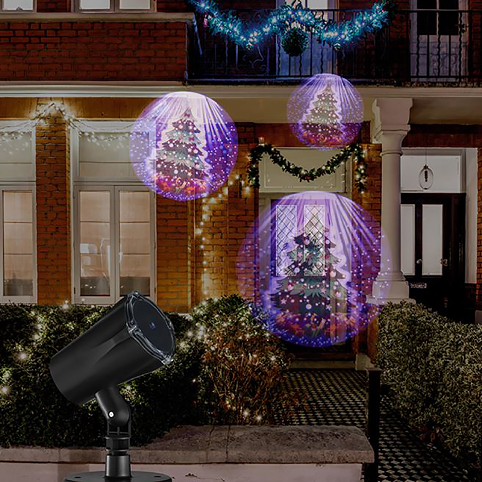 Color Switch Plus LED Christmas Tree Projection Light