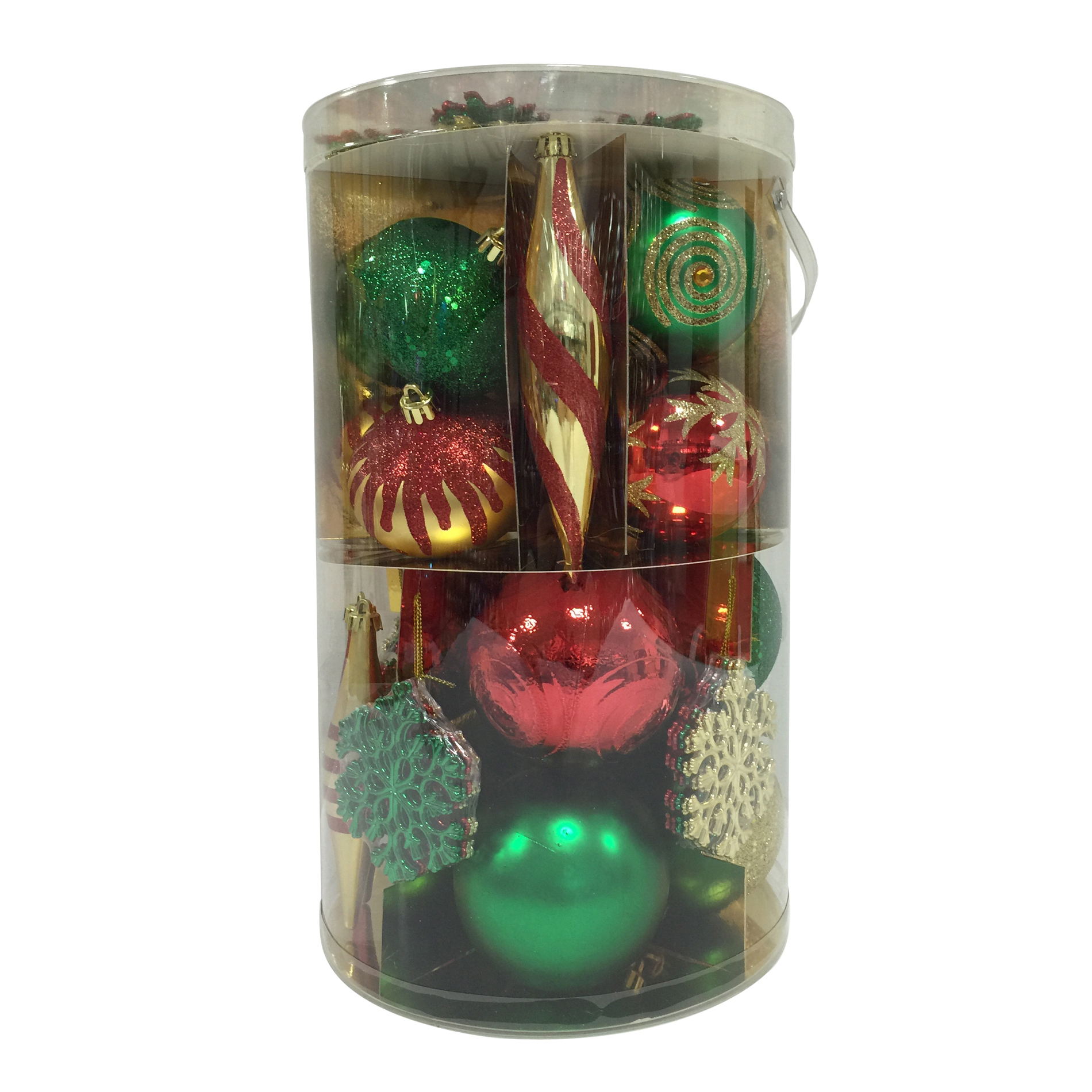 Trim A Home&reg; 90 Ct. Multicolored Shatterproof Christmas Ornament Set