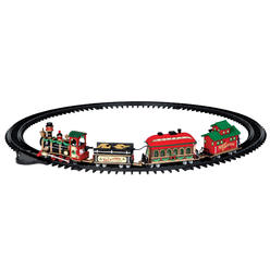 Lemax Village Collection Lemax 24472 Village Yuletide Express Battery Operated Train, 4.5 Volt