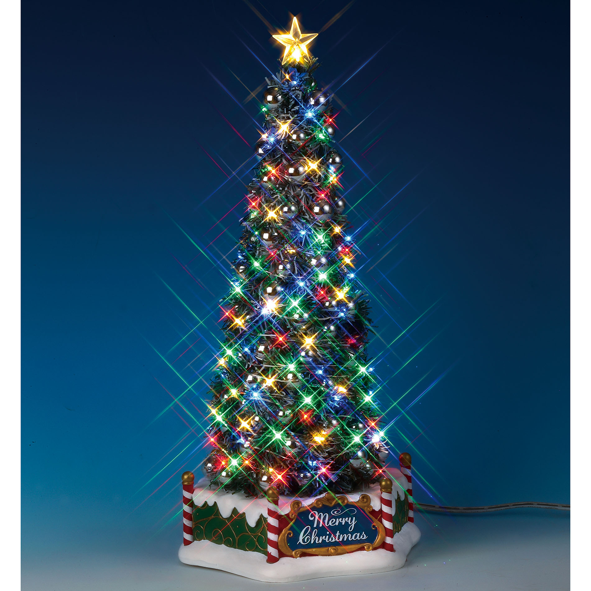 Lemax Village Collection Christmas Village Accessory, New Majestic Christmas Tree, B/O (4.5V)