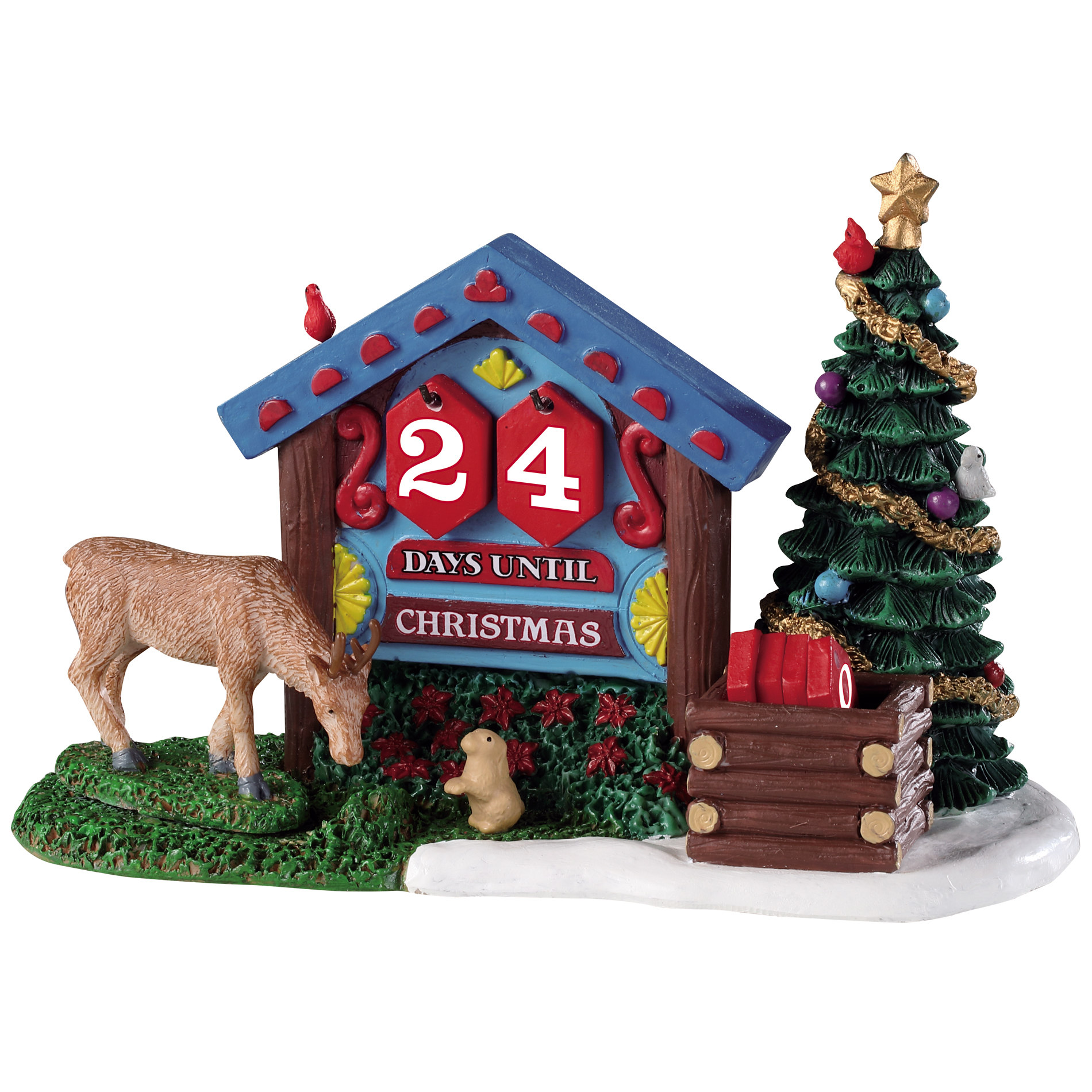 Lemax Woodland Countdown Village Accessory