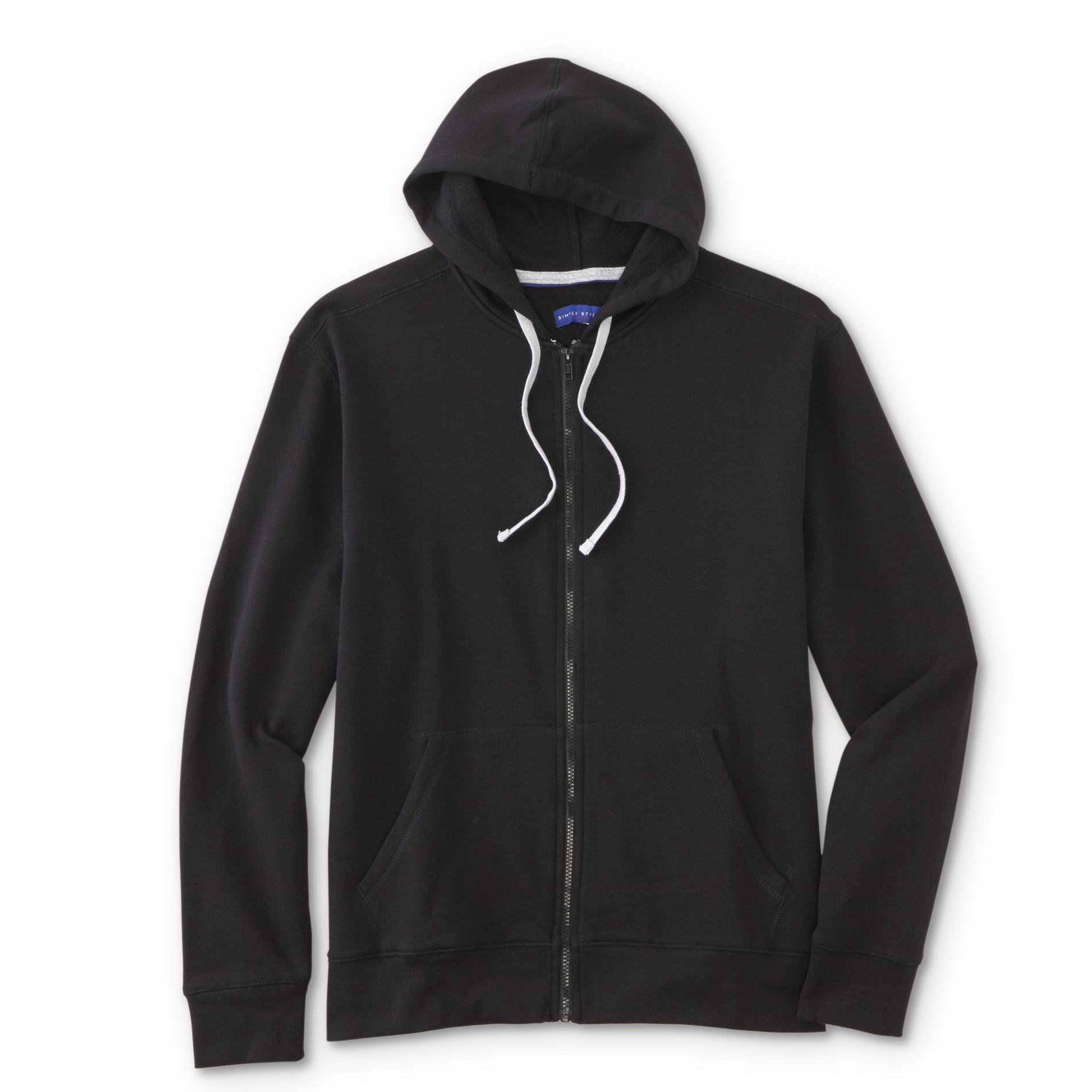 Simply Styled Men's Fleece Hoodie Jacket