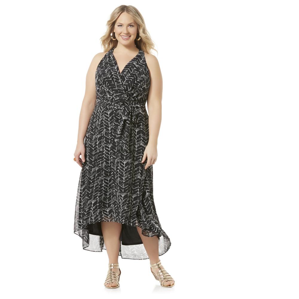 Covington Women's Plus Maxi Dress - Abstract