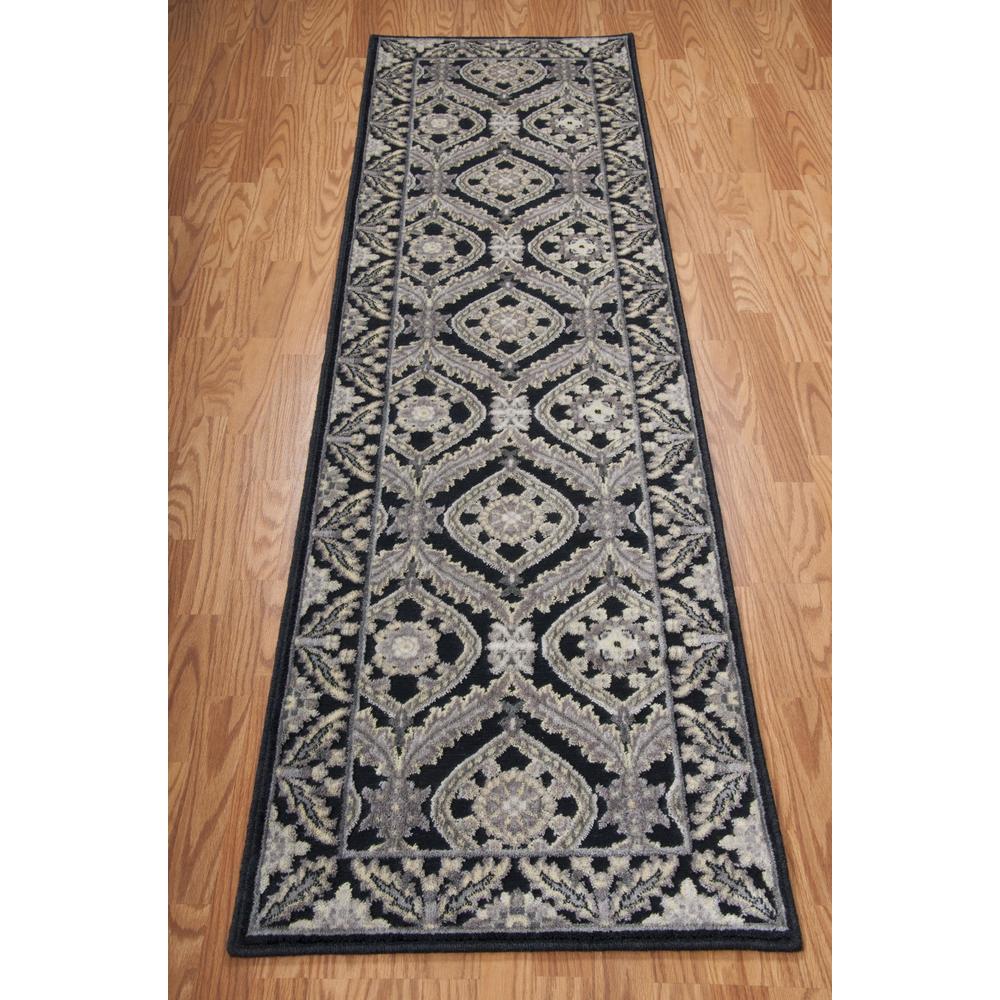 Nourison Graphic Illusions Collection Gil24 2'3" X 8'  Runner