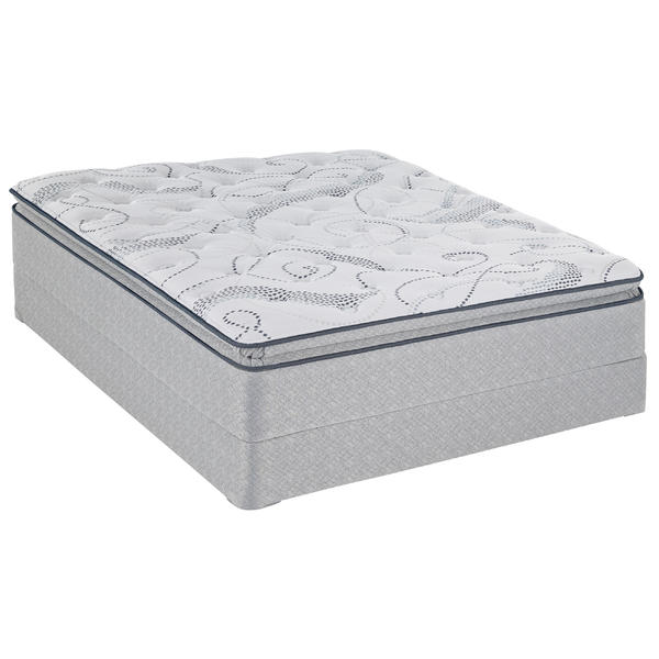 Sealy 51208230 Lampton Plush Euro Pillow Top Twin Mattress Only